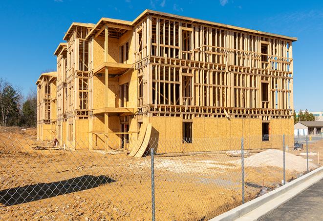 a long-lasting temporary fence helping to keep construction zones safe in Linden, CA